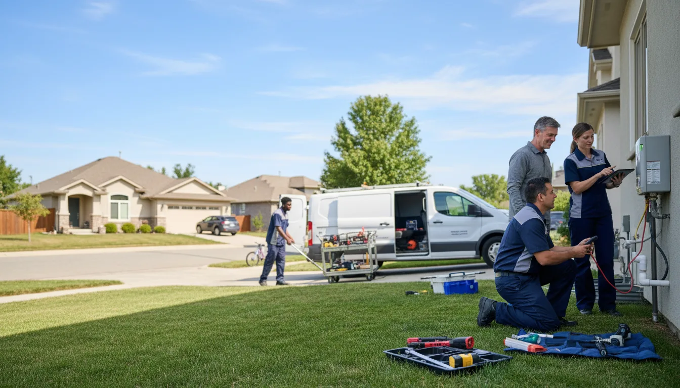 Tankless water heater service in Hanover, ME